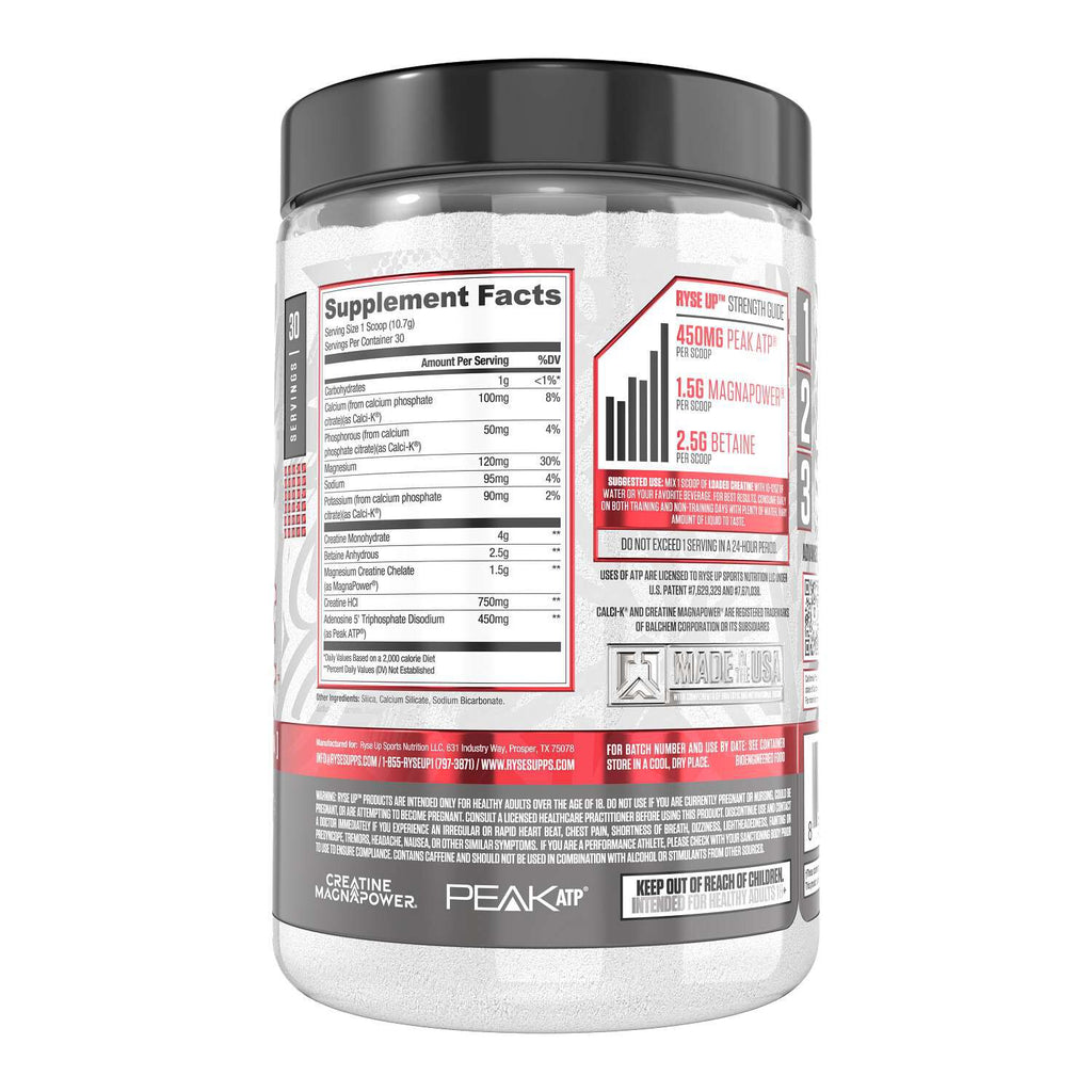 RYSE Loaded Creatine - Unflavored (30 Servings)