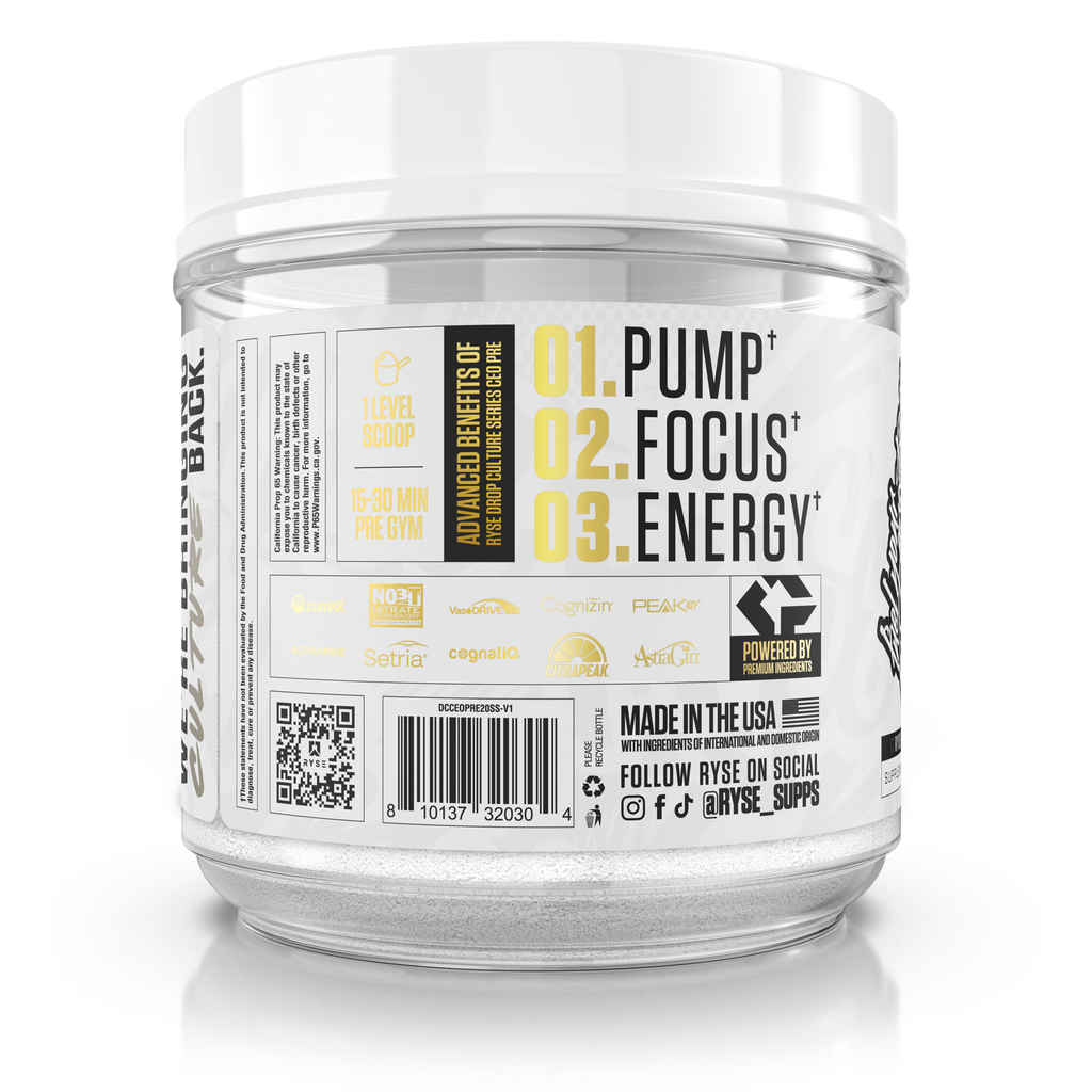 CEO Pre-Workout - Ready for Hydration Time